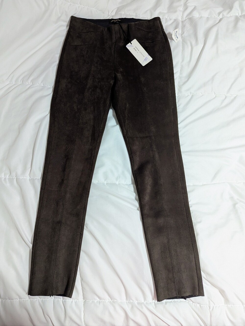 Shinestar Dark Brown Straight Leg Jeans